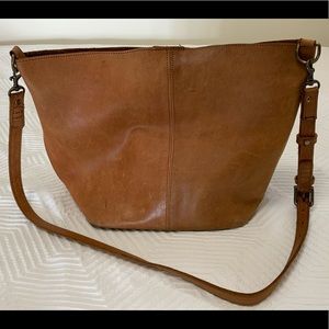 Able Leather Crossbody Bag & Clutch